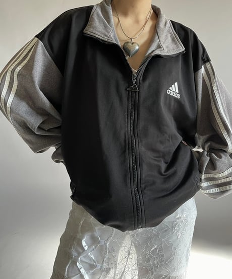 【USED】 90's adidas Jersey Top /241207-026