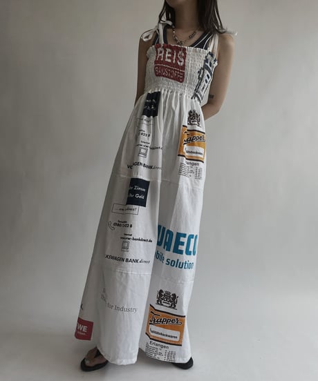 【RE;CIRCLE】 RE Eco-Friendly Bag Camisole One-piece / 220804-030