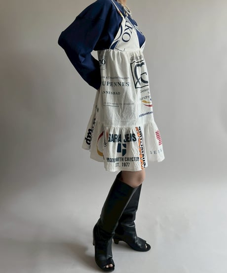【RE;CIRCLE】 Re Eco Bag Back Lace Up Cami  /  250417-004