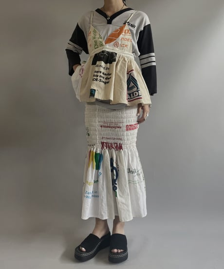 【RE;CIRCLE】RE Eco-Friendly Bag Camisole Bustier / 230727-010