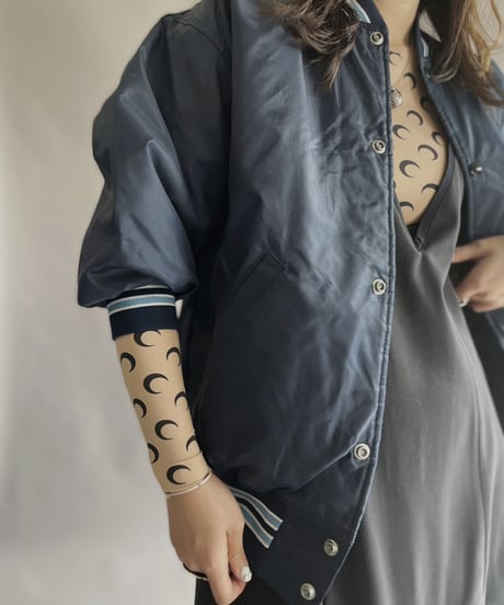 【RE;CIRCLE】 RE Nylon 3/4 length Jacket Navy / 230309-003