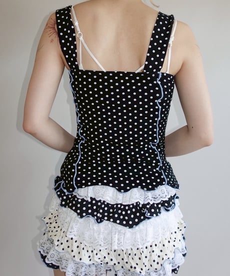 【CA MEETS UV】 RE Mellow Top + Tank Top + Scrunchie / 250807-008