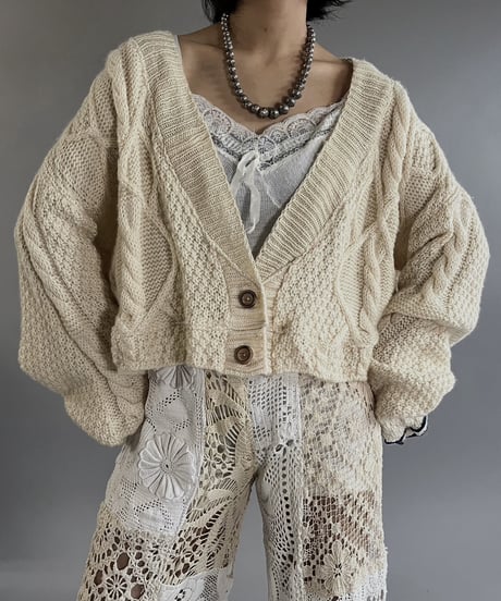 THE TINY SHOP BY MORI RE Aran Knit キャミ THE TINY SHOP BY MORI RE Aran Knit キャミ THE TINY SHOP BY