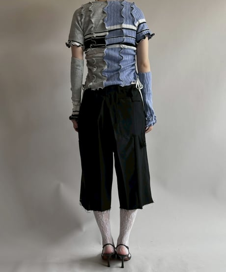 【RE;CIRCLE】 RE Mellow knit Top + Arm  / 250710-011