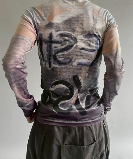 【USED】 Cop.Copine Velour Design Body Top  /251014-042
