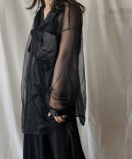 【USED】  See-through Top①/210506-034