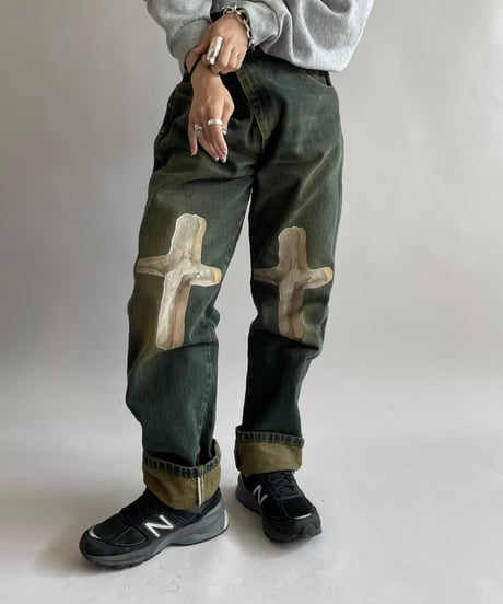 【USED】 END IS NEAR Rustler Denim Pants  / 241012-002