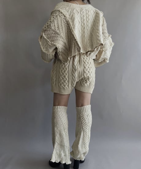 【RE;CIRCLE】 RE Alan Knit Bolero / 221006-019