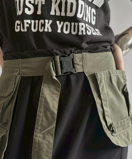 【RE;CIRCLE】  RE Fishing Vest Belt Bag / 260528-012