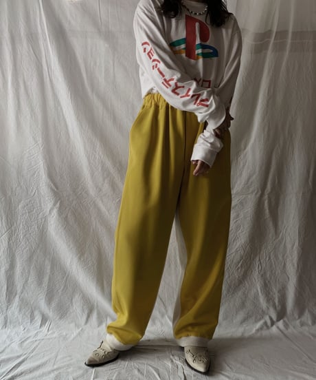 【USED】L/S T-shirt "PS" Family Logo /210602-011