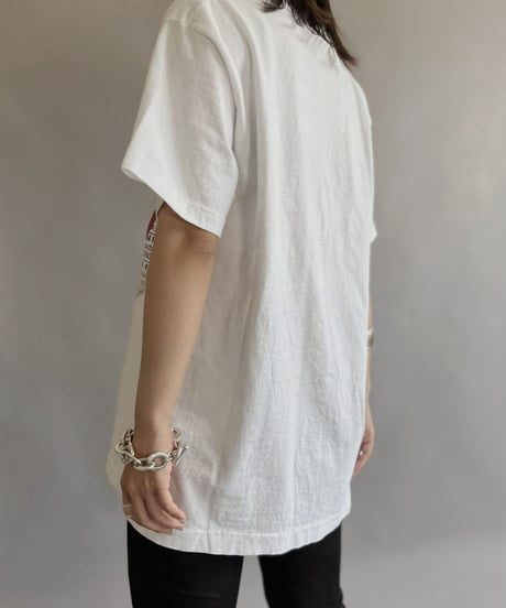 【USED】 Made in USA Grizzly Rose Gazette T-shirt / 230520-003