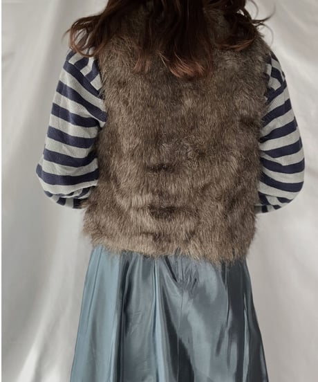 【USED】 Fur Vest / 220107-009