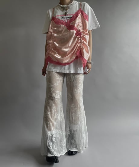 【RE;CIRCLE】 RE Slip Camisole Top /  240527-004