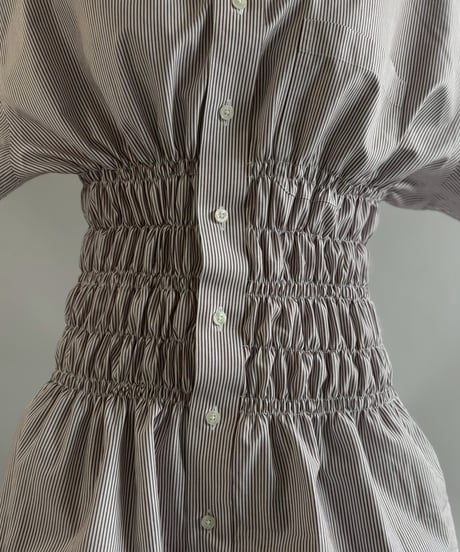 【RE;CIRCLE】 RE Shirring Shirt / 260504-006