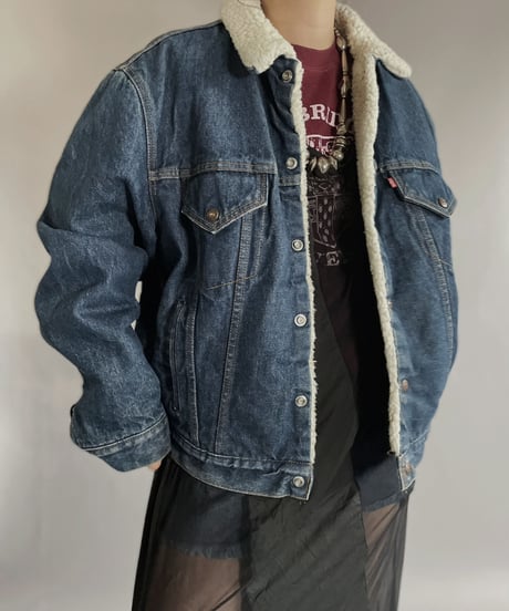 【USED】 Levi's Denim Boa Jacket / 221203-008