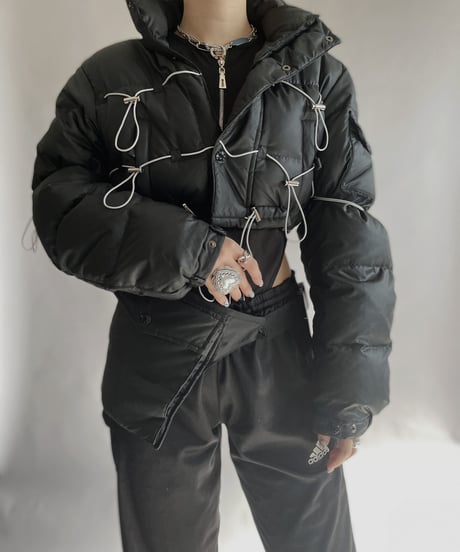 【RE;CIRCLE】 RE Draw Code Short Down Jacket + Sacosh / 230126-010