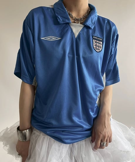 【USED】 UMBRO England Soccer Shirt/ 250607-030