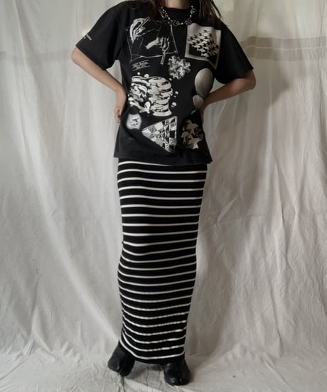【USED】 S/S T-shirt M.C.Escher ①/210617-017