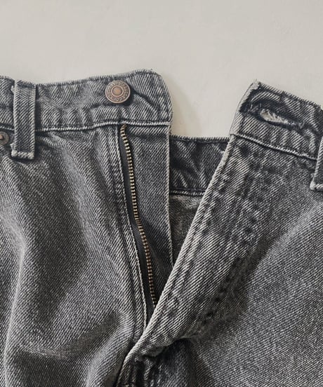 【USED】  Made in USA Levi's Denim Pants 560 Black / 220416-003