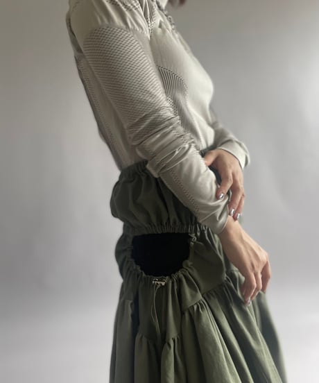 【RE;CIRCLE】 RE ARMY Gather Middle One-piece / 260326-001