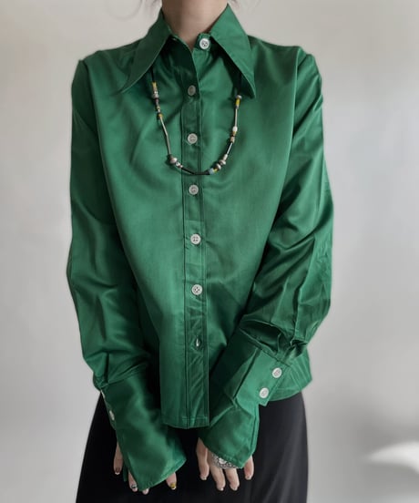 【USED】 Poly L/S  Shirt / 220409-013