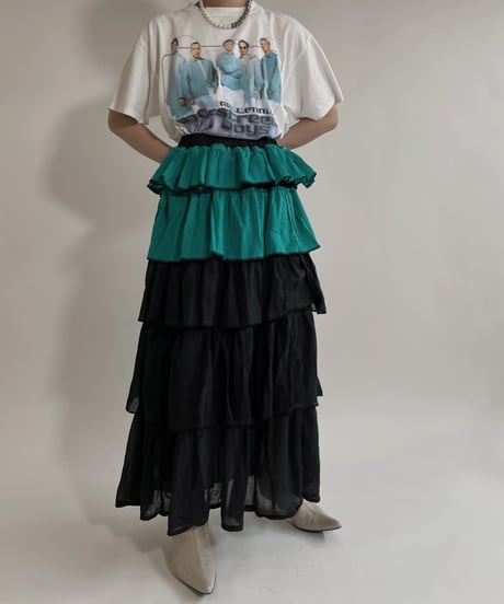 【RE;CIRCLE】 RE Indian Cotton Skirt / 220503-002