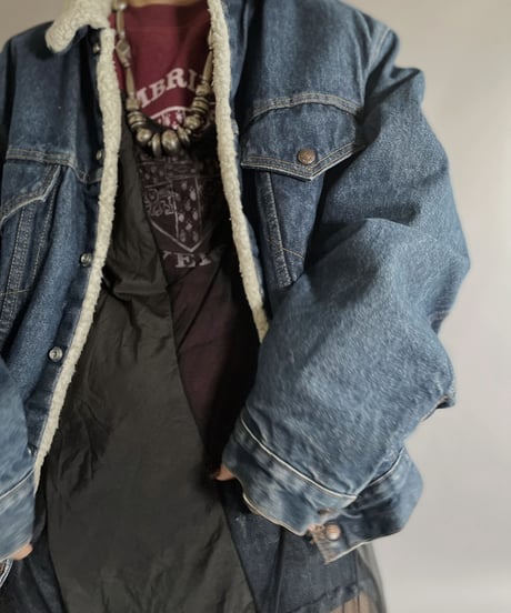 【USED】 Levi's Denim Boa Jacket / 221203-008