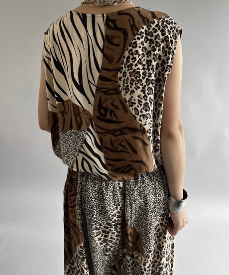 【USED】 Leopard Patterned N/S Set Up /240907-040