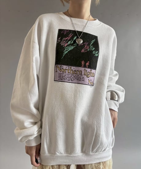 【USED】 91's MADE in USA FRUIT OF THE ROOM Sweat / 250927-001