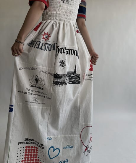 【RE;CIRCLE】RE Eco-Friendly Bag Camisole One-piece / 220512-019
