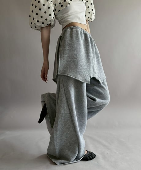 【RE;CIRCLE】 RE Sweat Pants Deformed / 260404-004