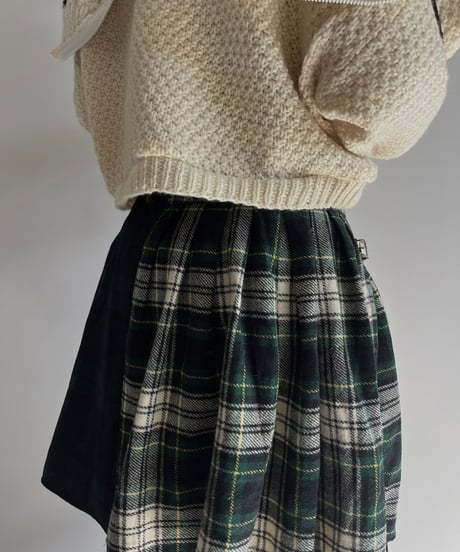 【RE;CIRCLE】 RE Kilt Skirt Mini / 250206-016