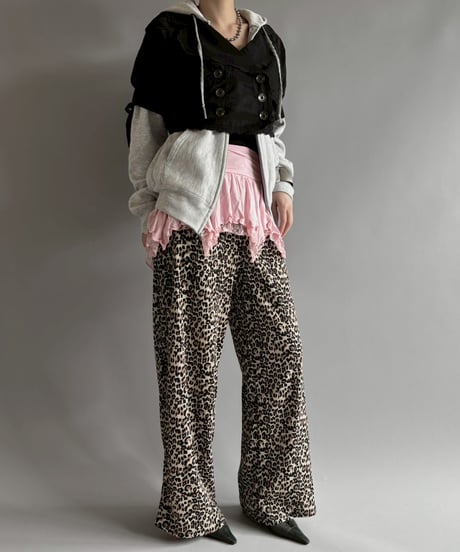 【USED】  Leopard print Pants / 250920-020