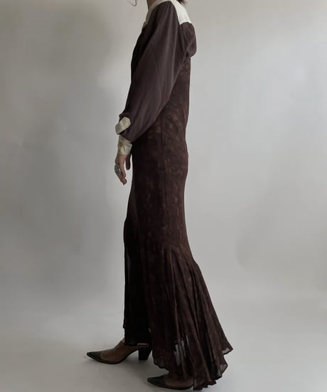 【USED】 Poly Camisole One-piece ① / 220409-003