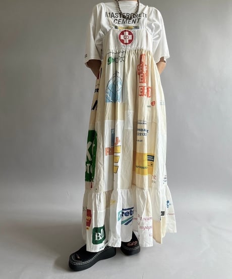 【RE;CIRCLE】RE Eco-Friendly Bag Camisole Long One-piece / 240905-013