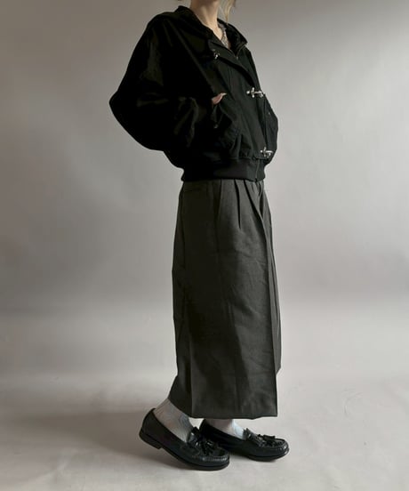 【RE;CIRCLE】RE U.S Military Rebuild Hooded Fireman Jacket Black / 260226-018