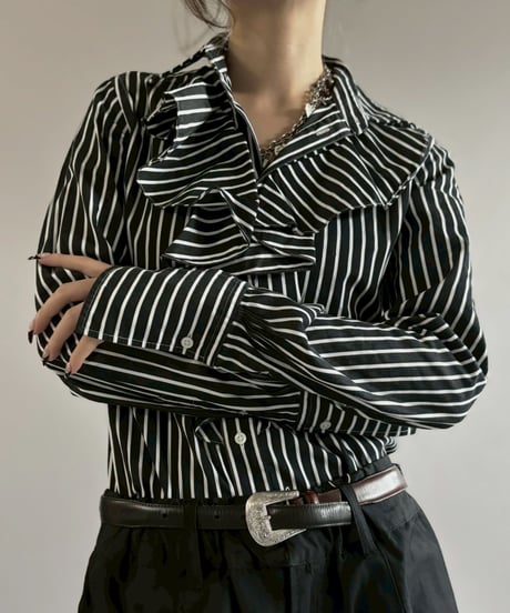 【USED】 Ralph Lauren Frill Shirt / 260321-003