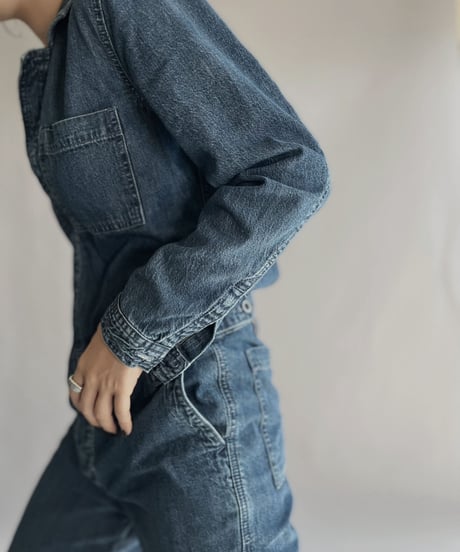 【USED】  Lucky Brand Cotton Jumpsuit / 221112-015