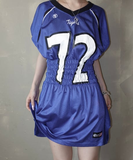 【RE;CIRCLE】 Re Shirring Football Shirt  /  250724-032