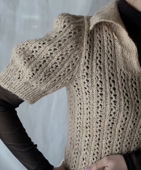 【USED】Knit Top/210217-052