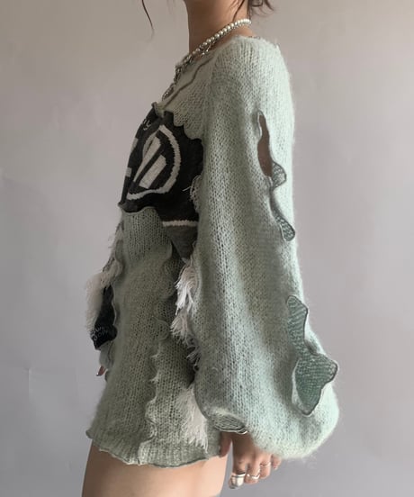 【RE;CIRCLE】 RE Mellow Knit Top /  241121-005