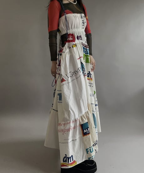 【RE;CIRCLE】RE Eco-Friendly Bag Code Camisole Long One-piece / 240516-025