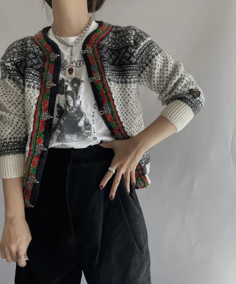 【USED】  Dare Of Norway Tyrolean Knit Cardigan / 221029-019