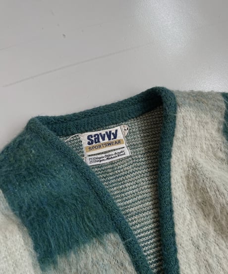 【USED】 savvy Mohair Cardigan / 240101-046