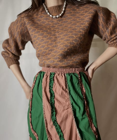 【USED】 Knit L/S Top① /211110-038