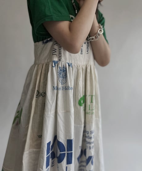 【RE;CIRCLE】 RE Eco-Friendly Bag Camisole One-piece / 220804-031