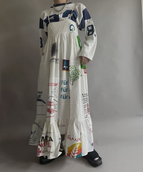 【RE;CIRCLE】RE Eco-Friendly Bag Camisole Long One-piece / 230427-002