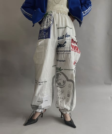 【RE;CIRCLE】RE Eco-Friendly Bag Cargo Pants / 230327-015