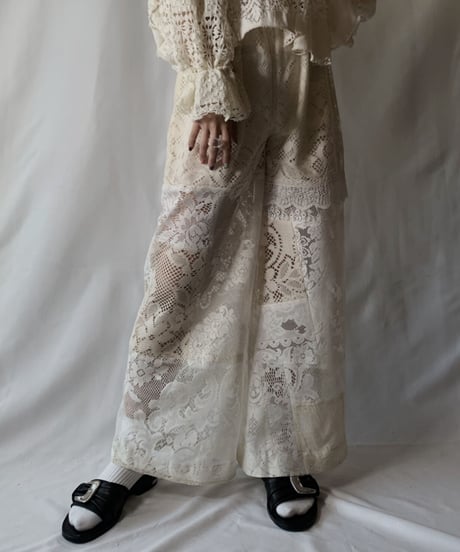 【RE;CIRCLE】 RE Lace Pants③/ 210801-066