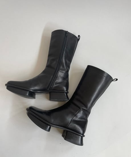 【USED】 PRADA Leather Boots / 220822-002